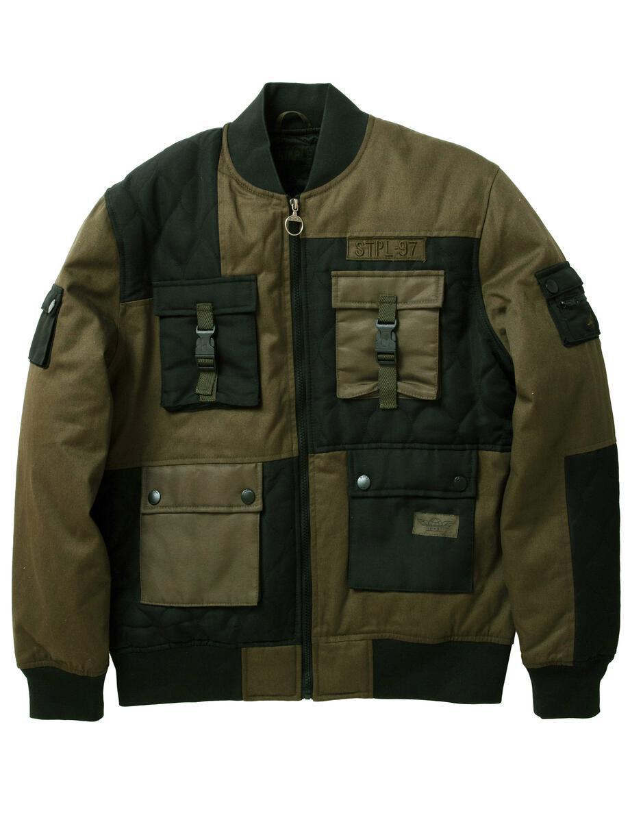 Tactical Bomber Jacket (Olive) | Staple Pigeon