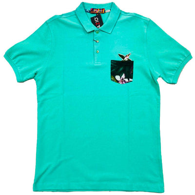 Green Avah Polo (Mint) | Spazio Clothing