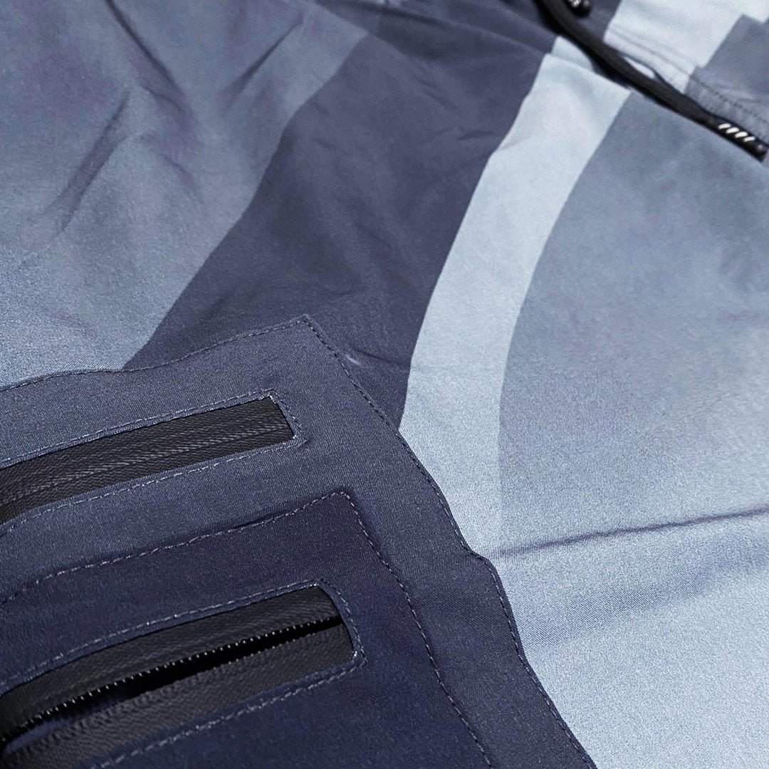 Abstract Stripe Pants (Grey) Detail | FSHNS Brand