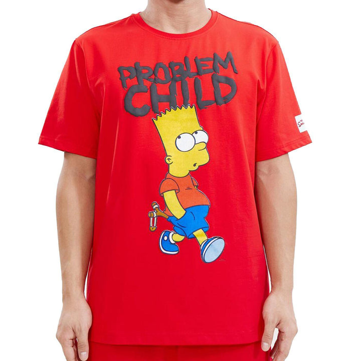 Simpsons Problem Child Tee (Red) | Freeze Max