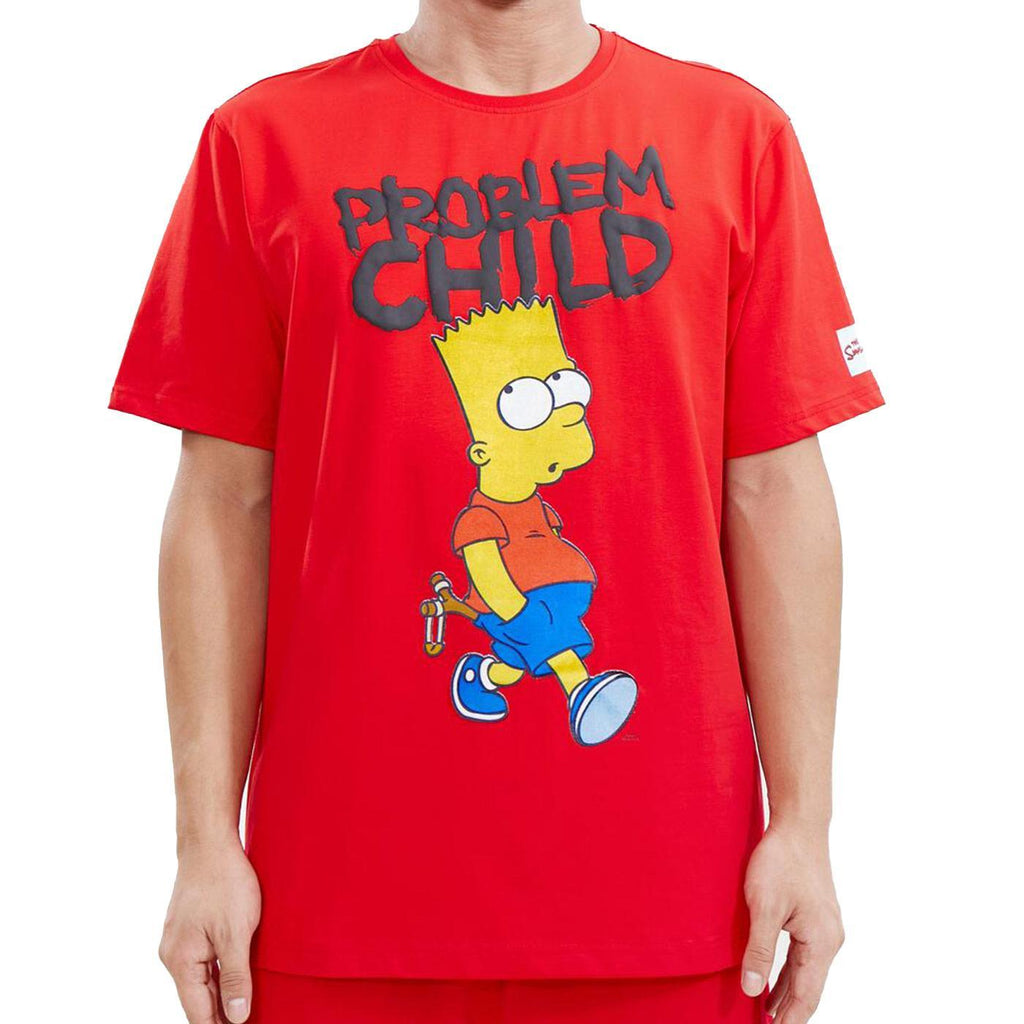 Freeze Max The Simpsons Red Bad Boy Bart T-Shirt