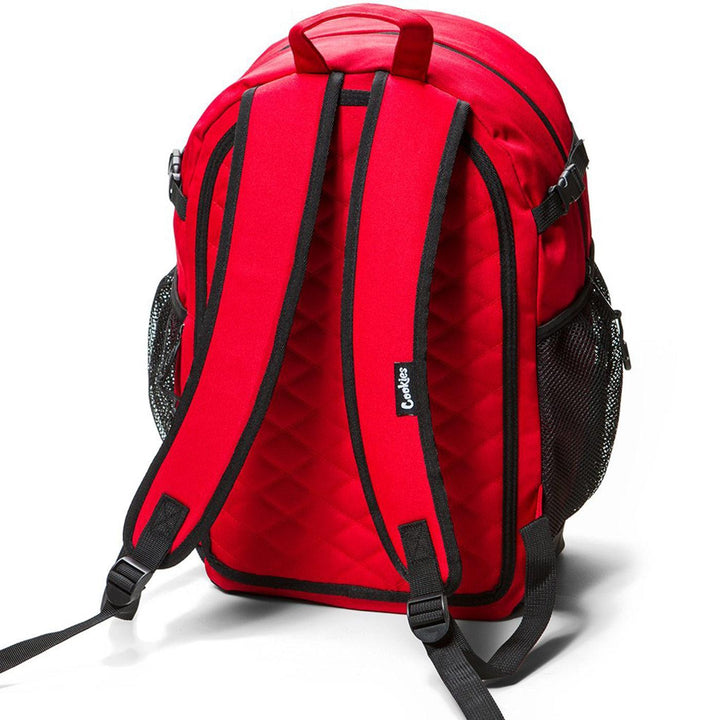 The Bungee Backpack (Red) Rear | Cookies Clothing