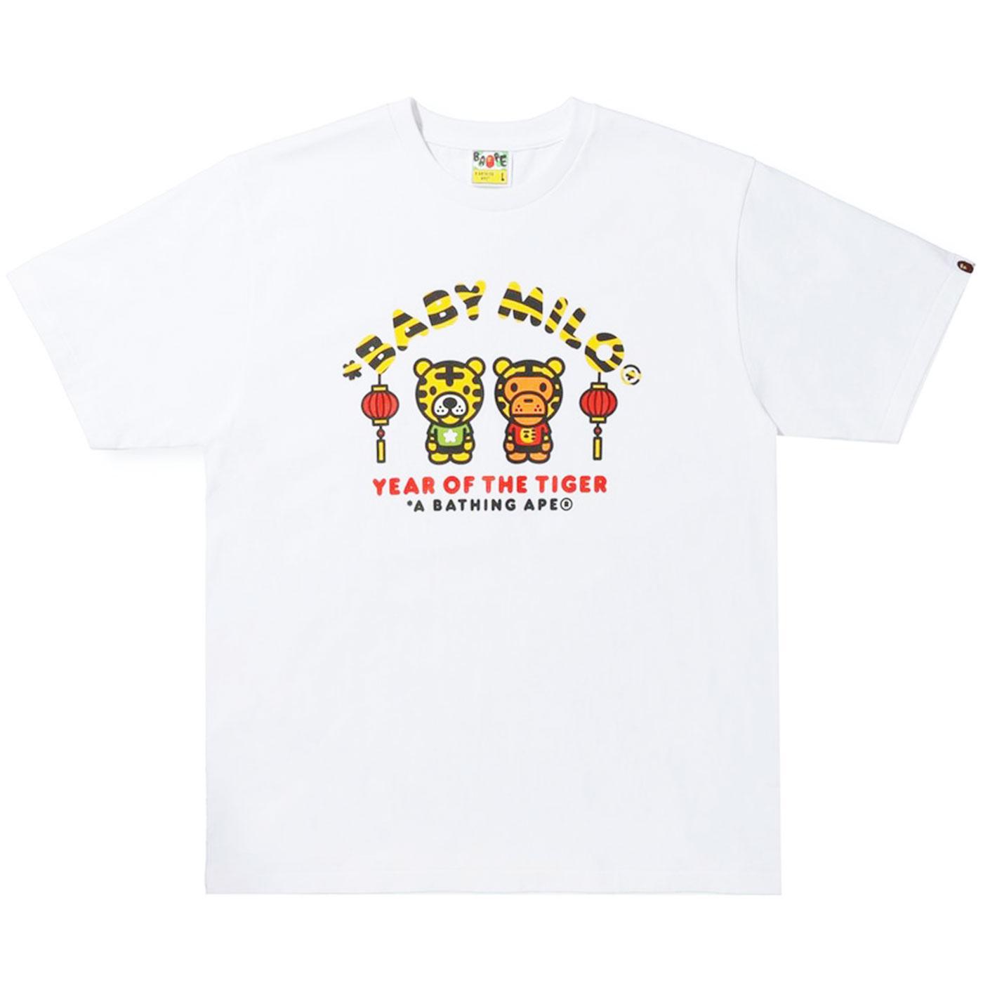 BAPE Year of the Tiger Baby Milo Tee (White) | A Bathing Ape