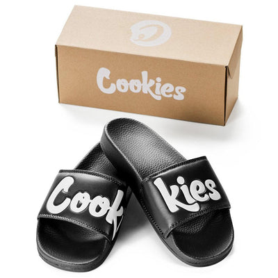 Cookies Original Logo Slides (Black) | Cookies Clothing