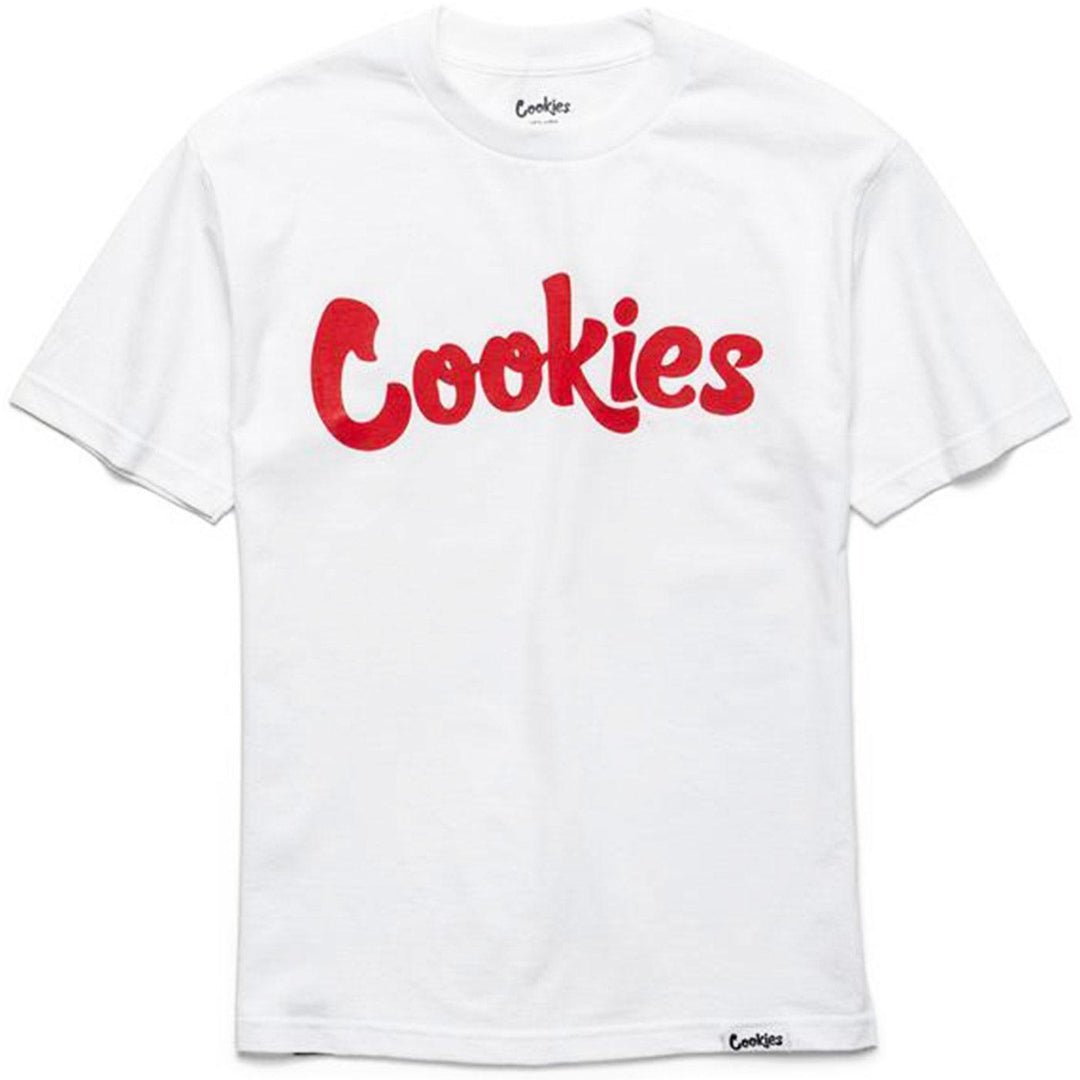 Original Logo White Tee (Red) | Cookies Clothing