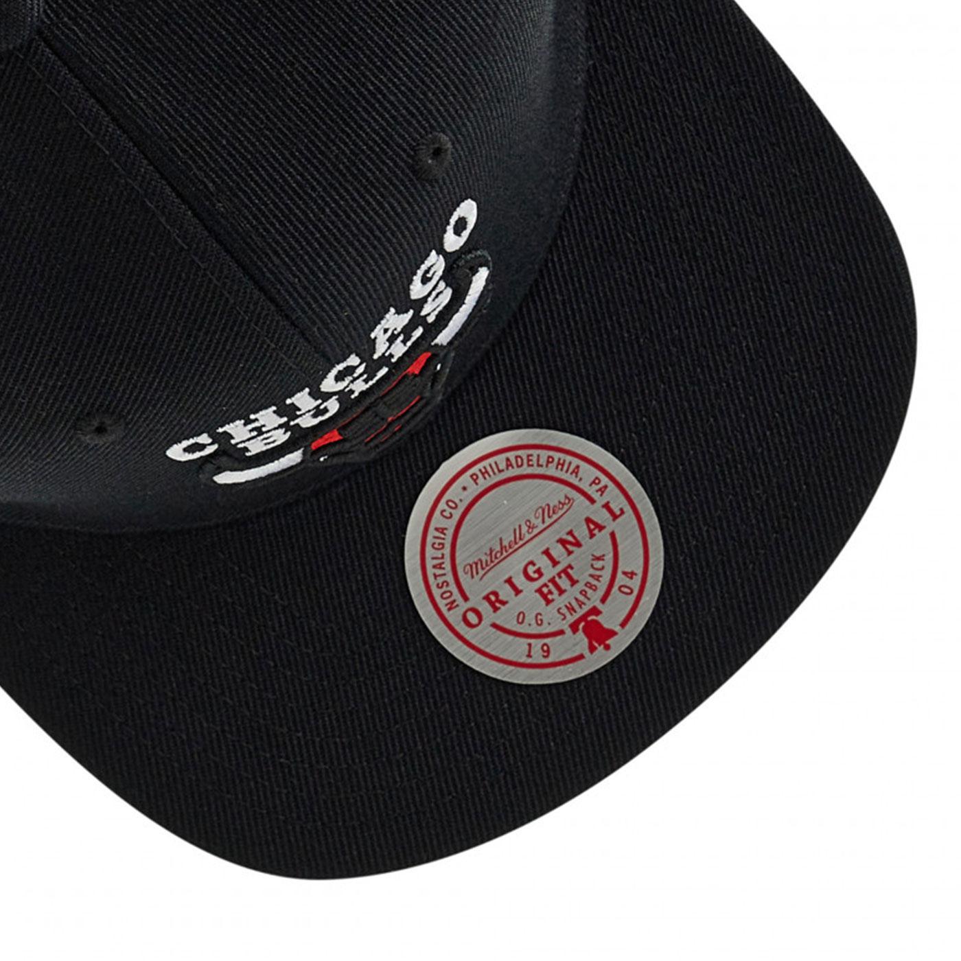 Mitchell & Ness Snapback Cap - Top Spot Chicago Bulls 1998