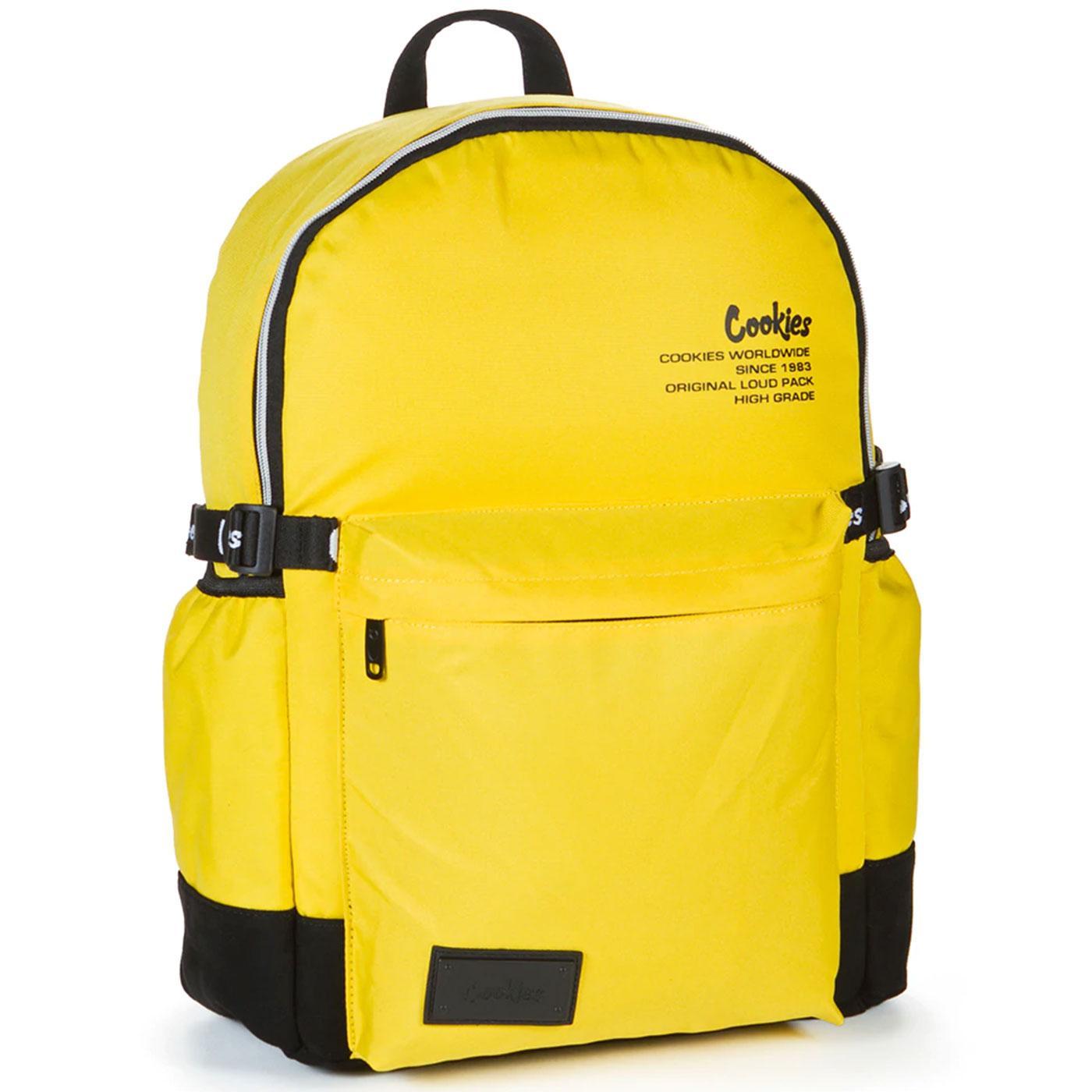 Off The Grid Smell Proof Backpack (Yellow) | Cookies Clothing