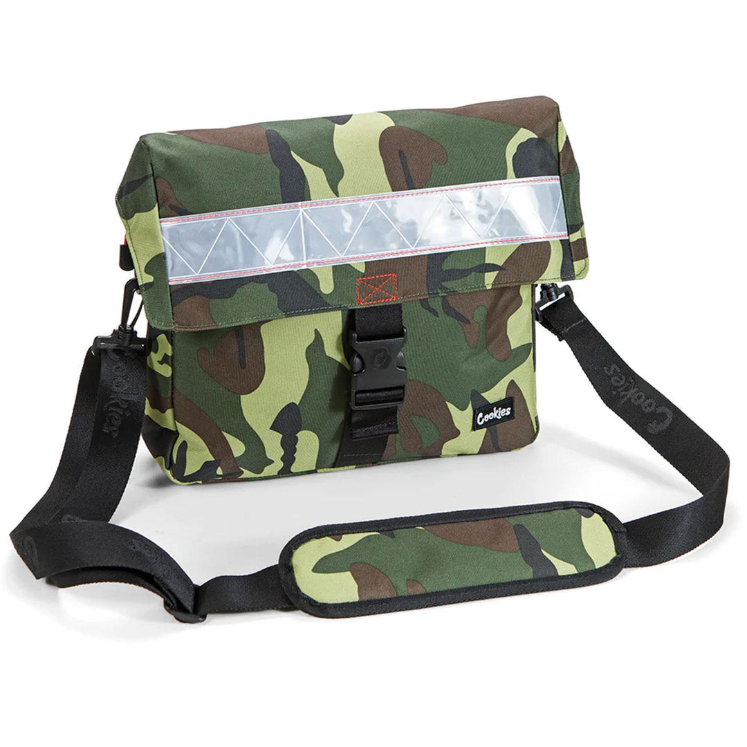 Zenith Smell Proof Shoulder Bag (Green Camo) | Cookies Clothing