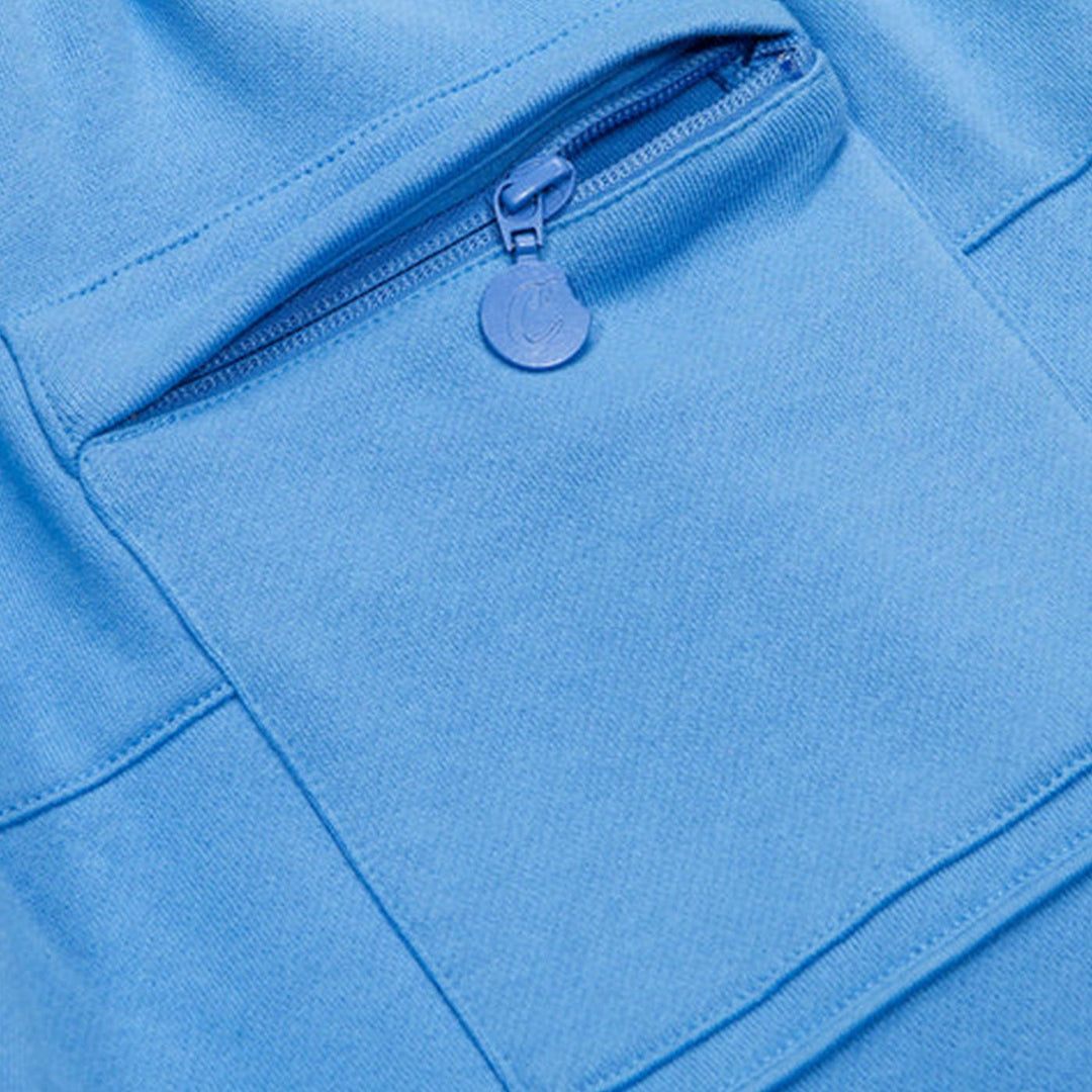 Monaco Sweatshorts (Carolina Blue) Detail | Cookies Clothing