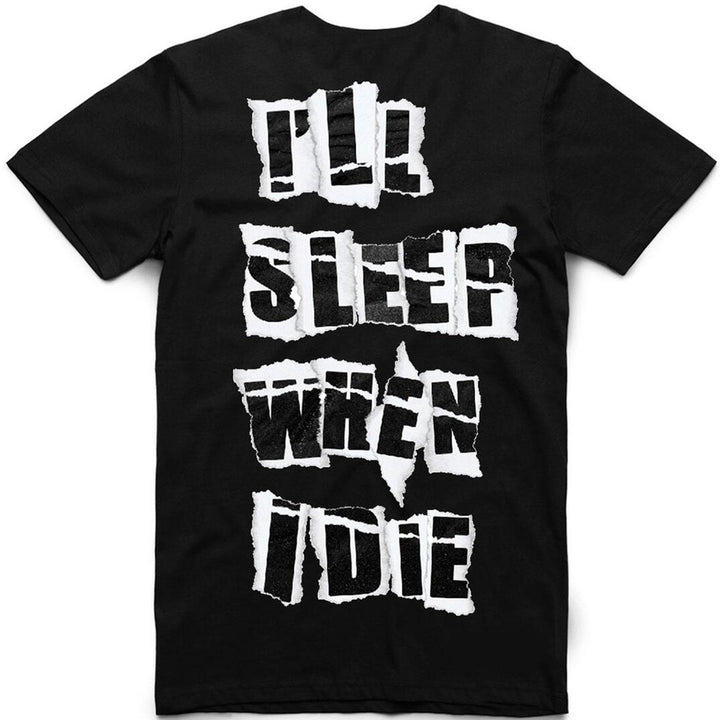 OE Sleep When I Die Ransom HW Tee (Black) | Hasta Muerte