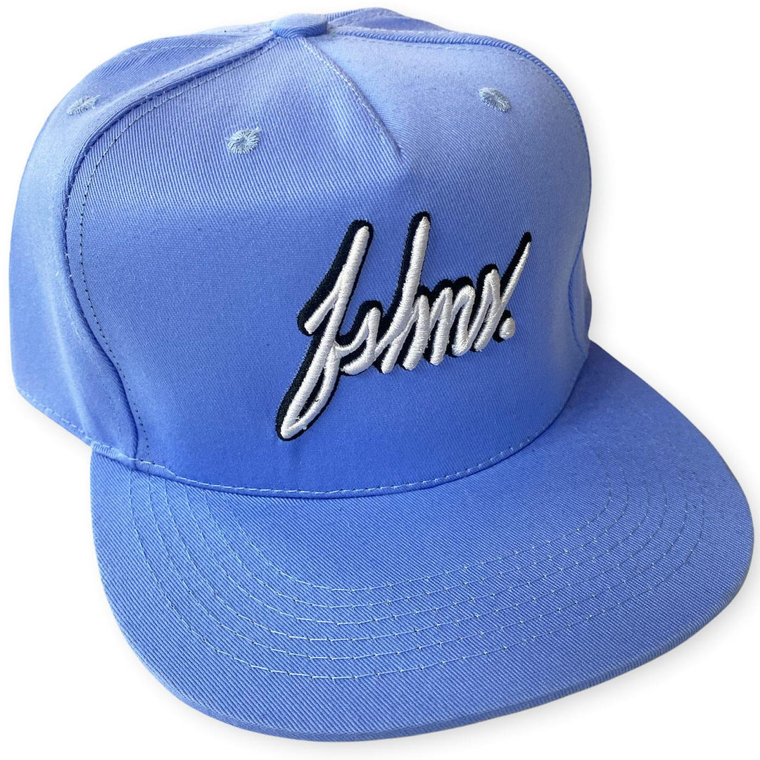 Logo 3D Puff Snapback Hat (Baby Blue) | FSHNS Brand