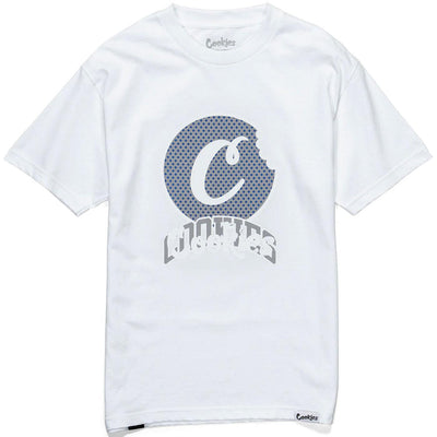 Loud Pack Logo 2 Tee (White/Grey) | Cookies Clothing