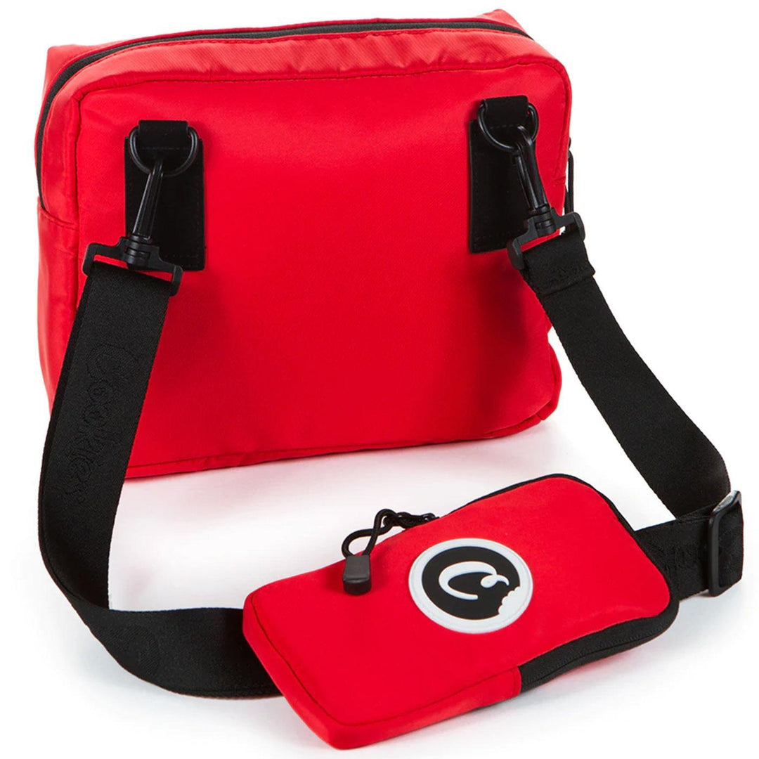 Charter Shoulder Bag (Red) Rear | Cookies Clothing