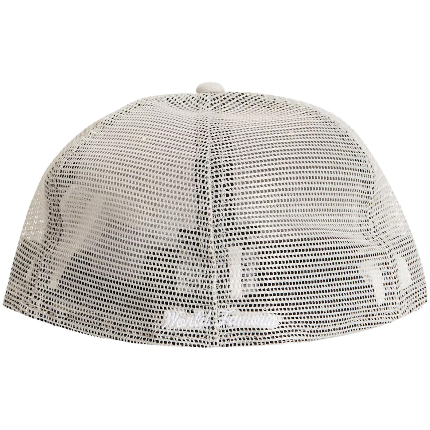 Supreme Box Logo Mesh Back New Era Hat (Stone)