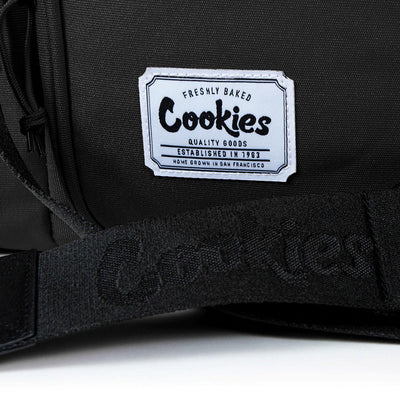 Heritage Smell Proof Duffle Bag (Black) Detail | Cookies Clothing