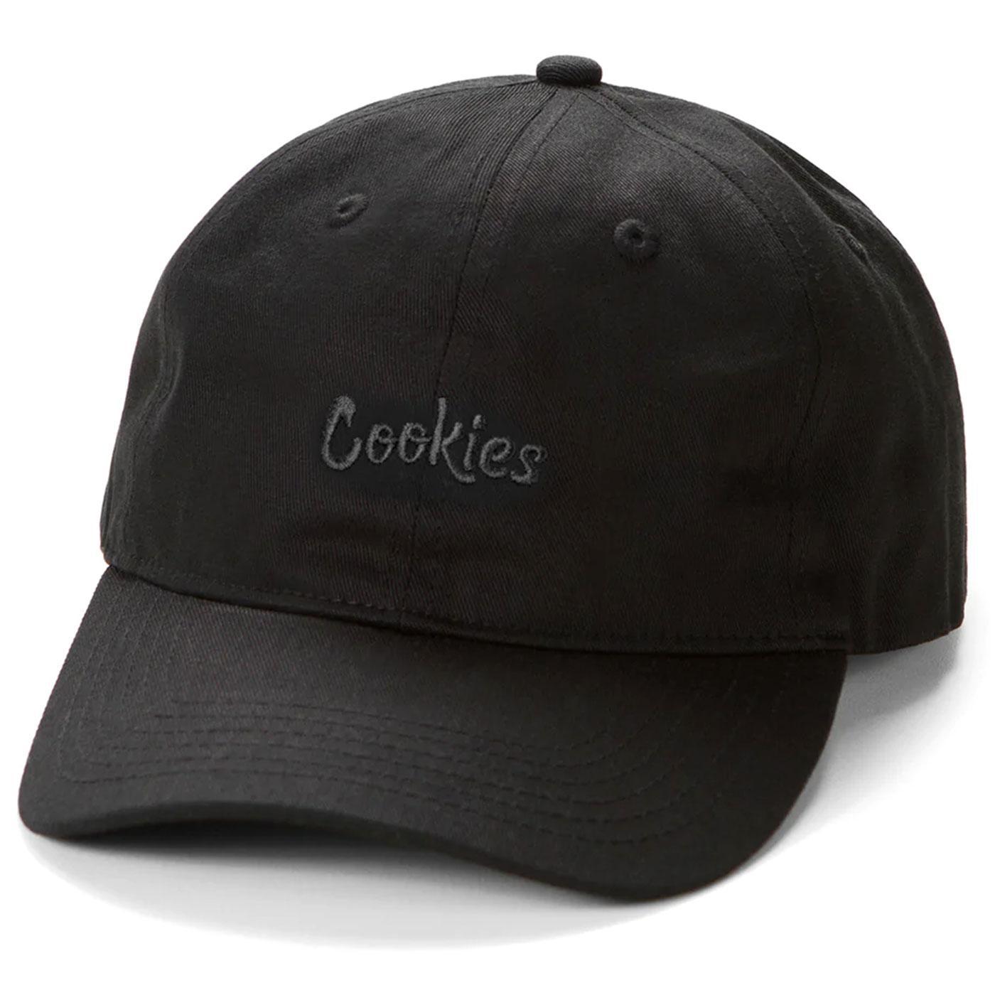 Original Logo Dad Cap (Black/Black) | Cookies Clothing