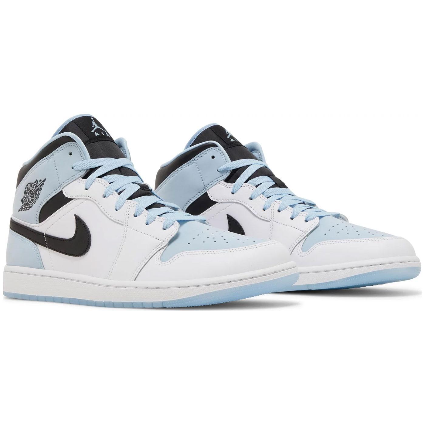 Air jordan 1 shops mid ice blue size 6.5Y