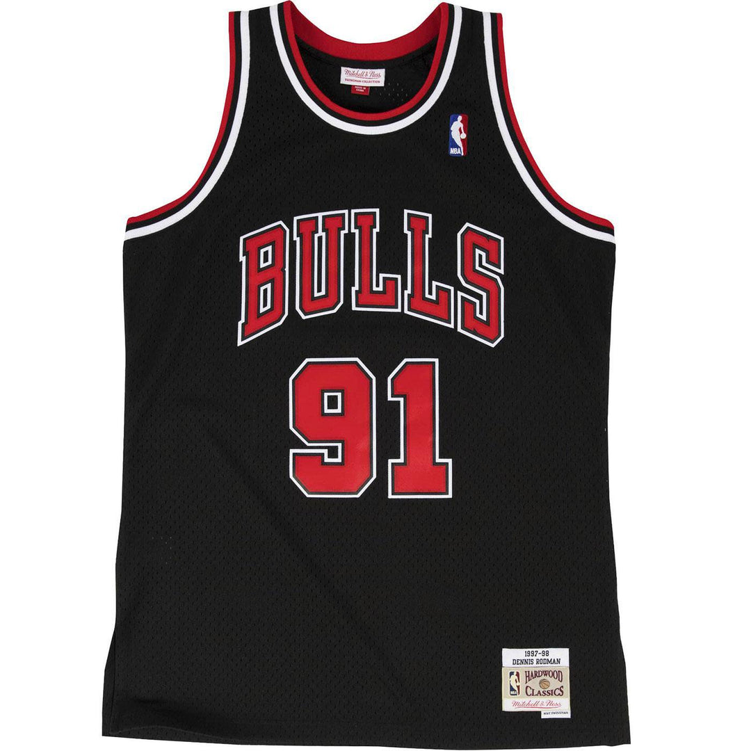 Swingman Jersey Chicago Bulls Alternate 1997-98 Dennis Rodman