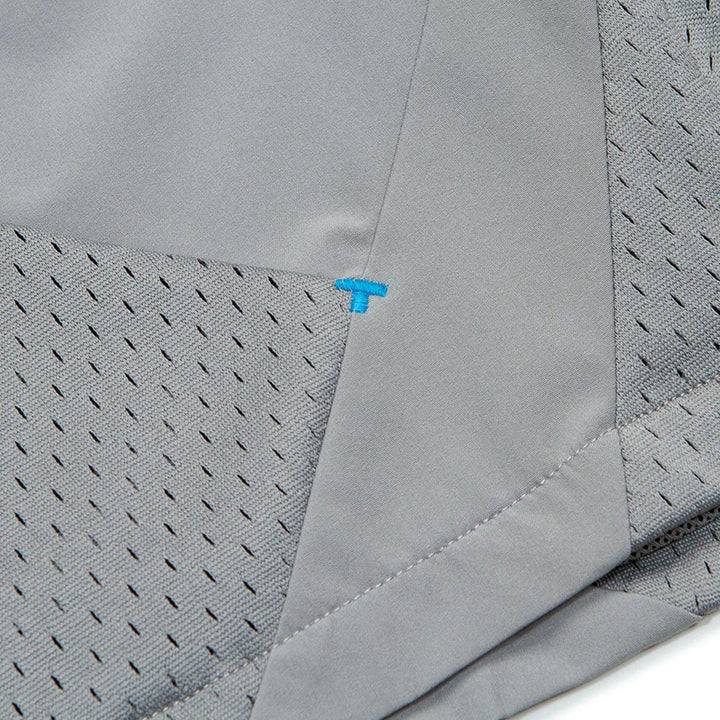 Catamaran Hybrid Shorts (Grey) Detail | Cookies Clothing