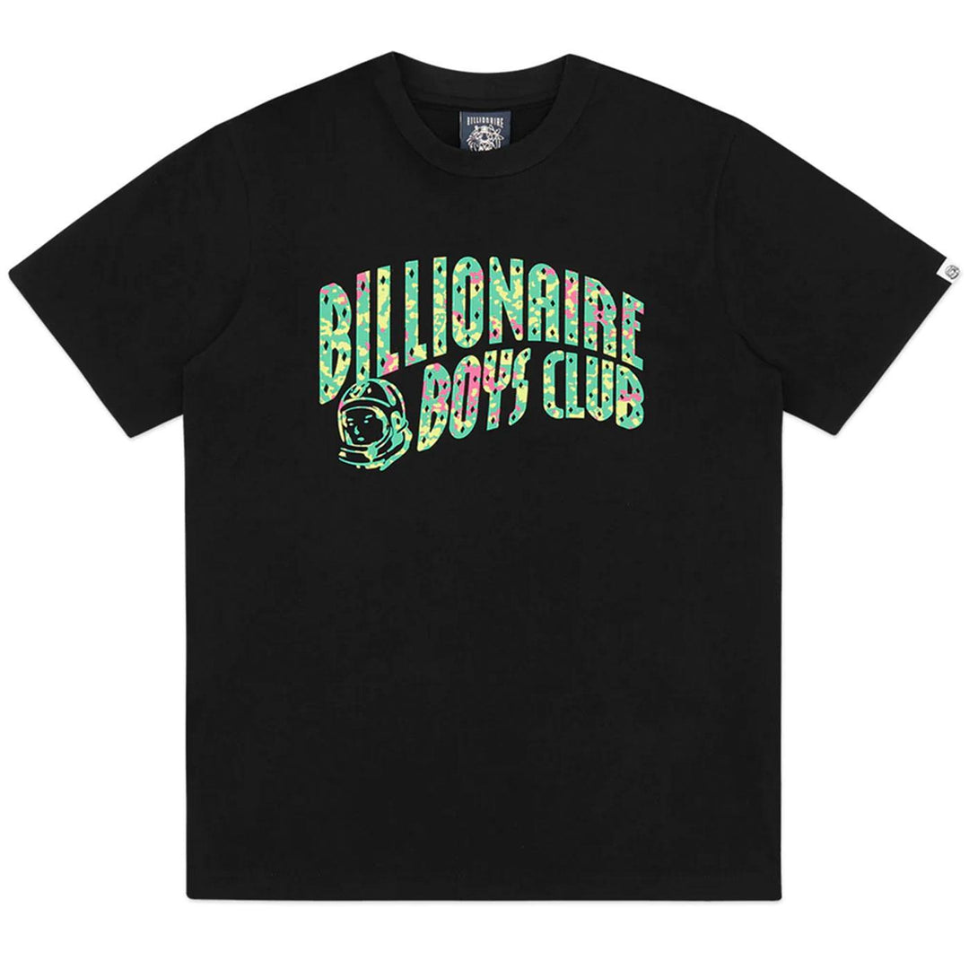 Jungle Camo Arch Logo T-Shirt (Black) | Billionaire Boys Club