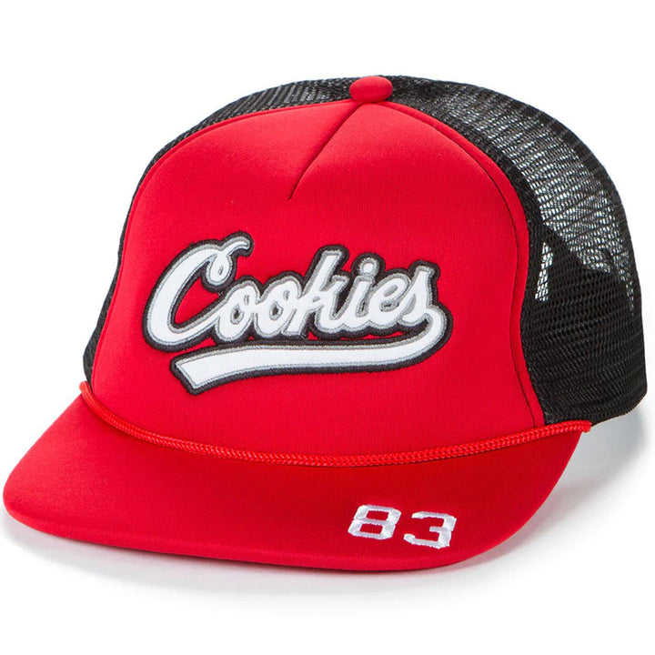 Puttin' In Work Trucker Hat (Red/Black) | Cookies Clothing