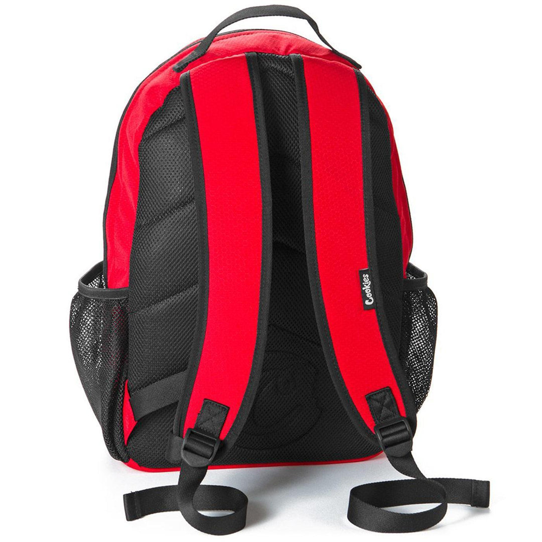 Non-Standard Ripstop Nylon Backpack (Red) Rear | Cookies Clothing