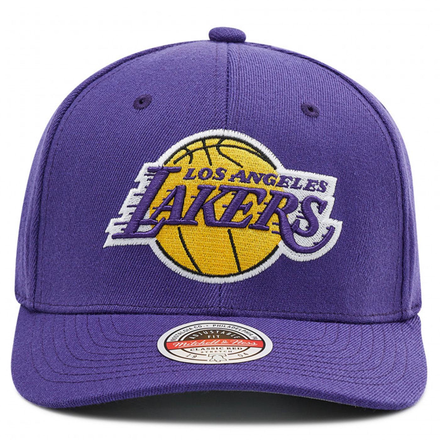 Team Ground 2.0 Stretch Snapback LA Lakers Front | Mitchell & Ness