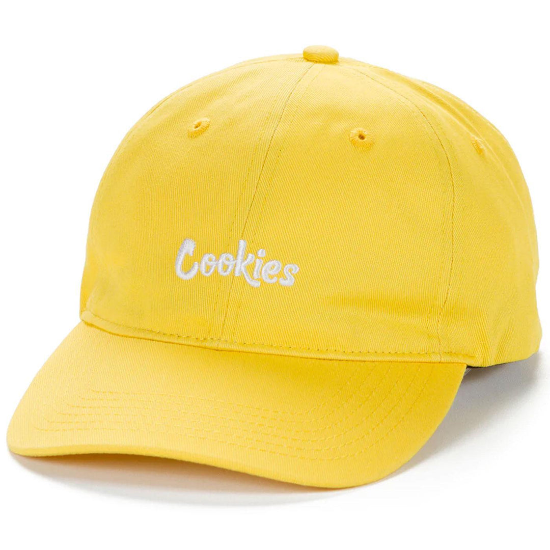 Original Logo Dad Cap (Banana/White) | Cookies Clothing