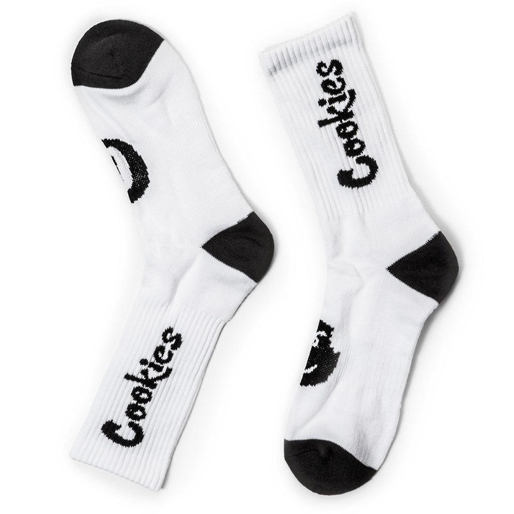 Original Logo Socks (White/Black) | Cookies Clothing
