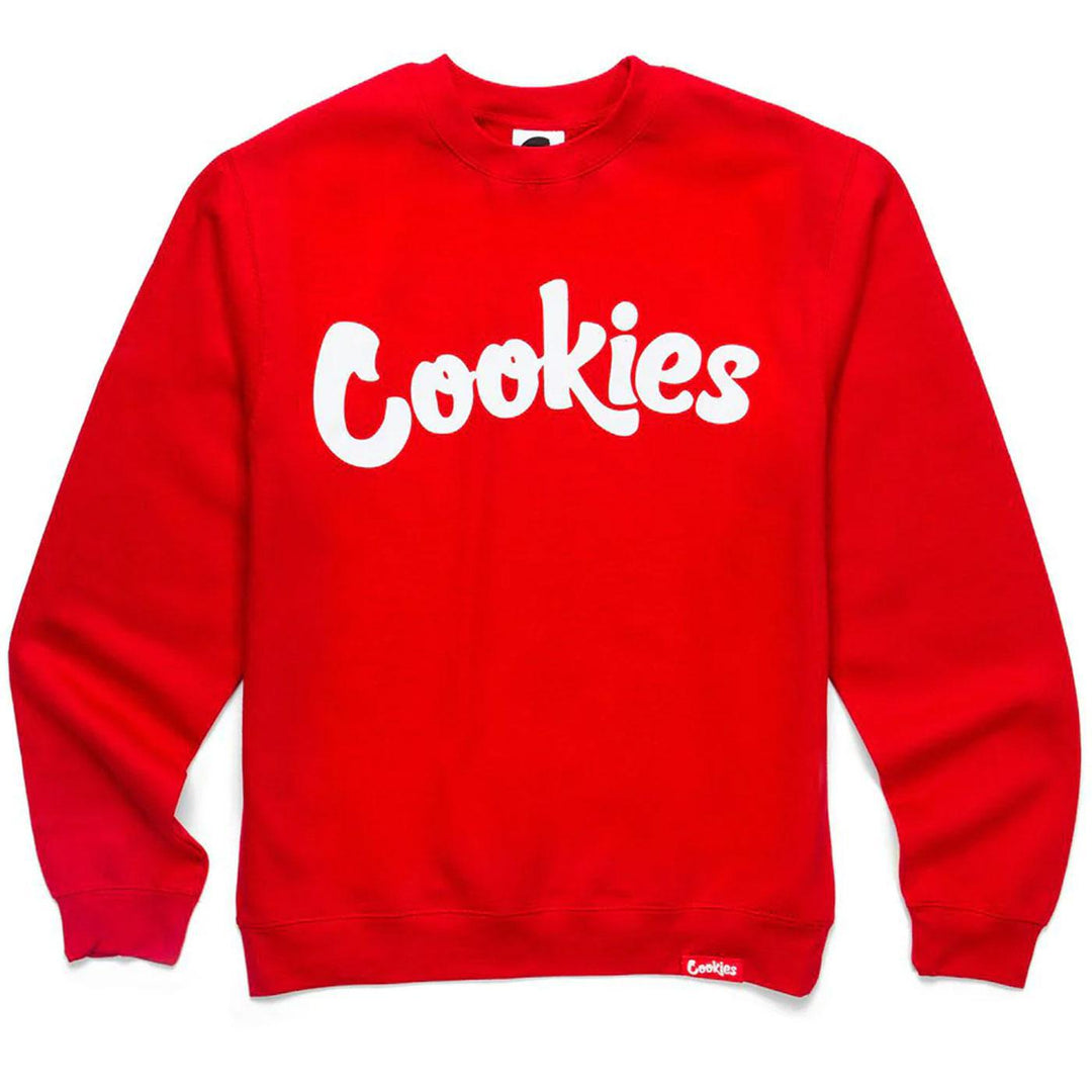 Original Logo Crewneck (Red/White) | Cookies Clothing