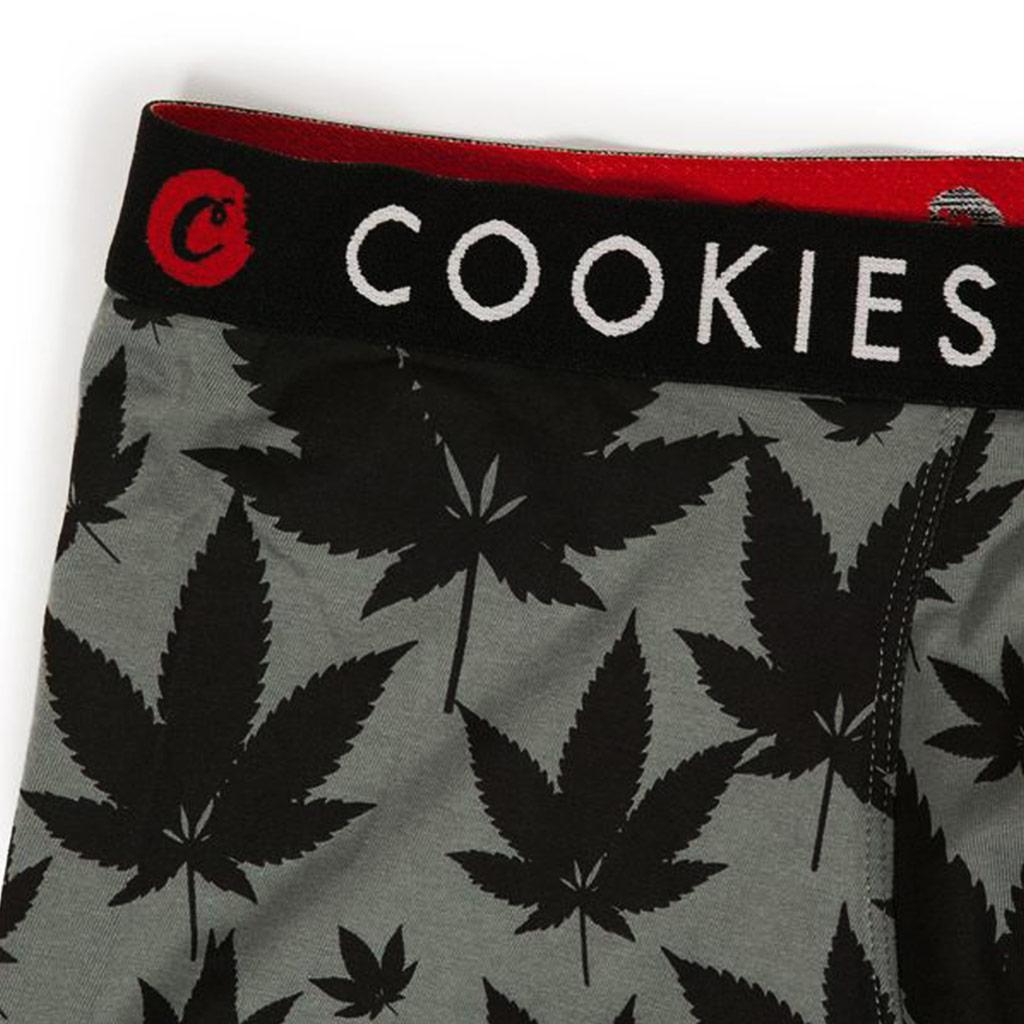 Men's Leaf Boxer Briefs (Grey) Brand | Cookies Clothing