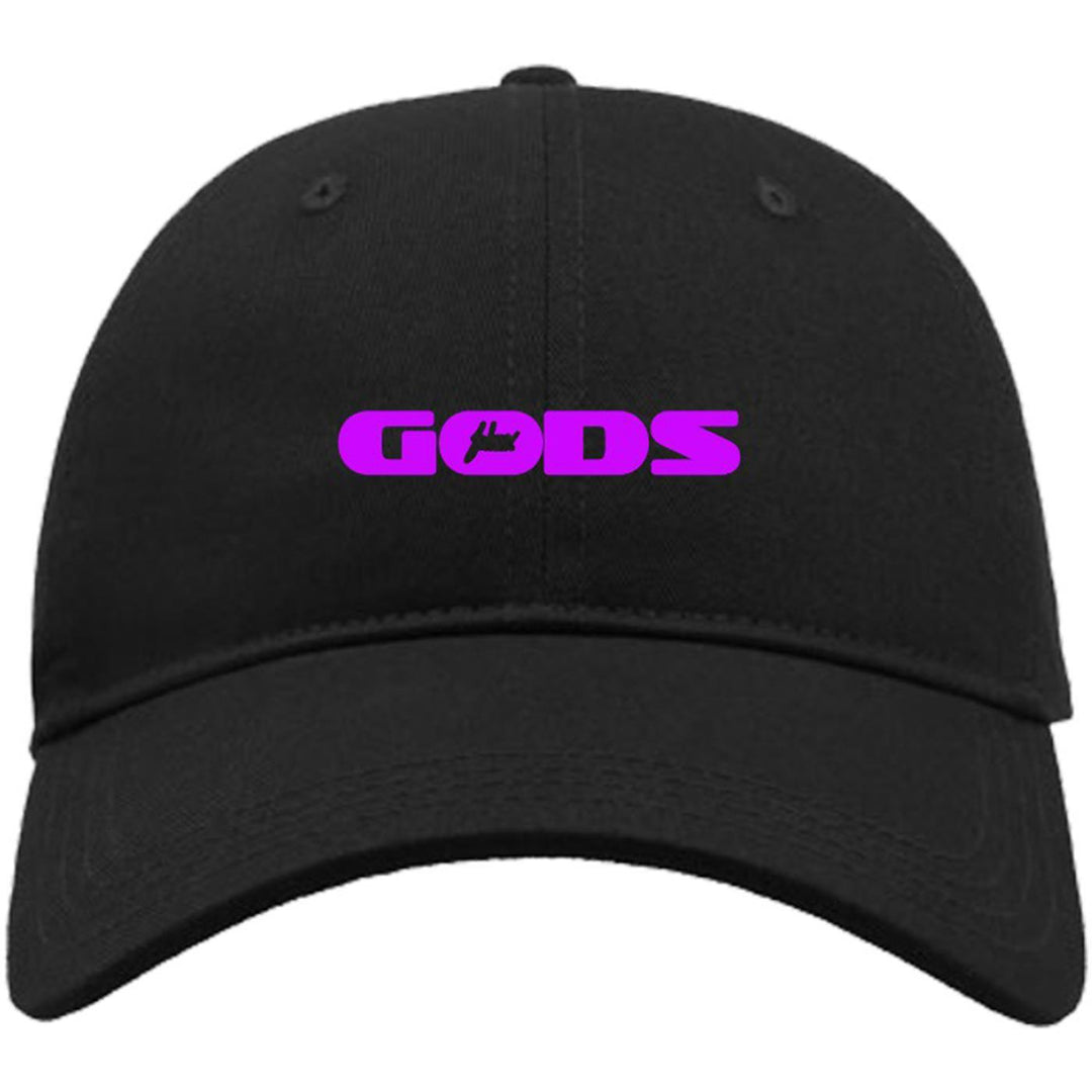 Gods Dad Hat (Black/Purple) | FSHNS Brand