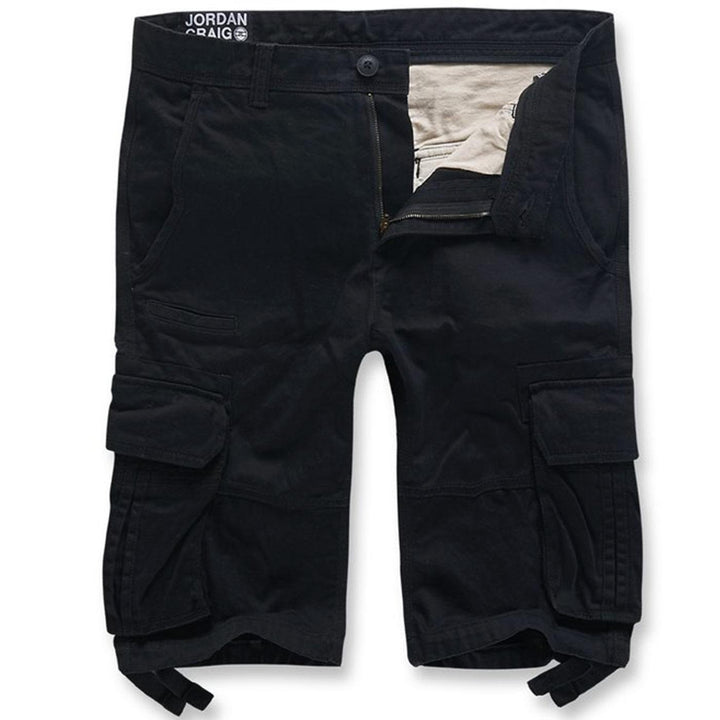 Bedrock Cargo Shorts (Black) | Jordan Craig