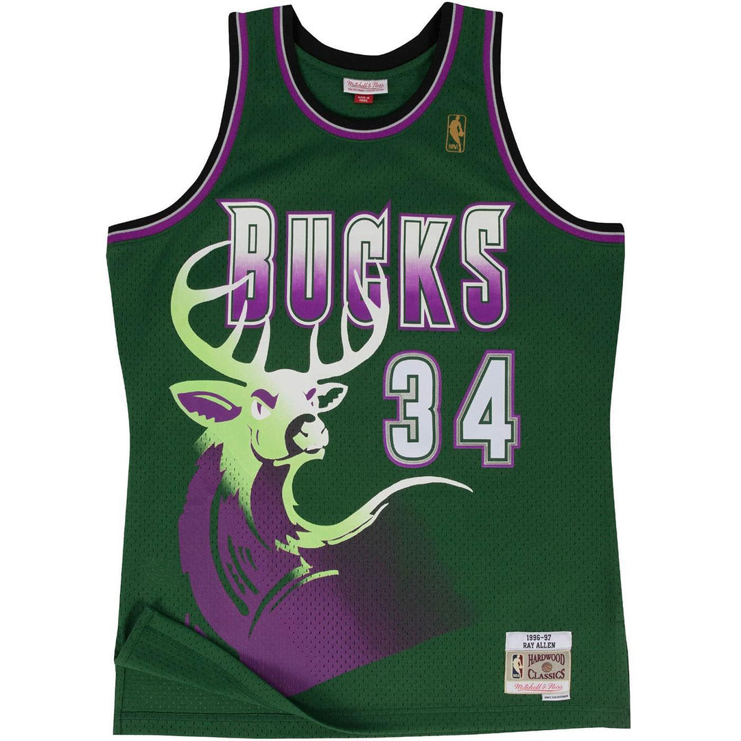 Swingman Jersey Milwaukee Bucks Alternate 1996-97 Ray Allen