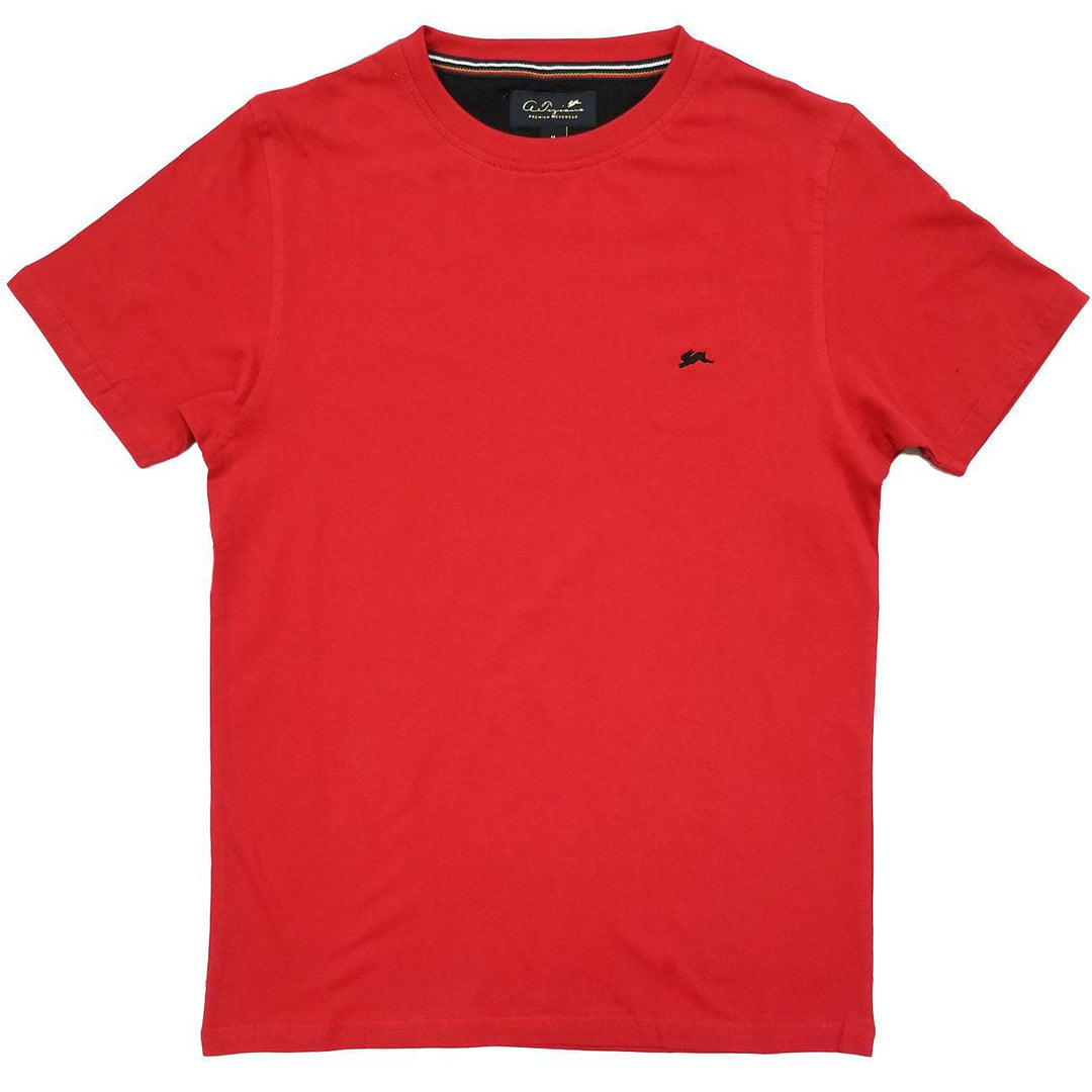 Evan Plain T-Shirt (Red) | A. Tiziano