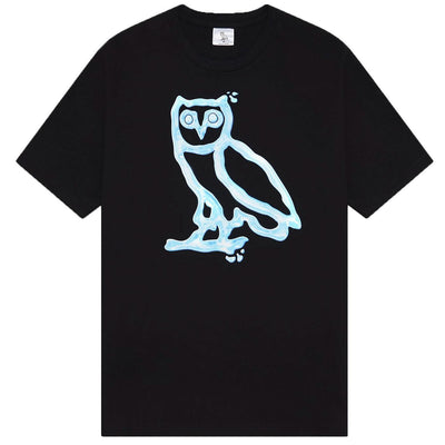 Liquid Owl T-Shirt (Black) | October's Very Own