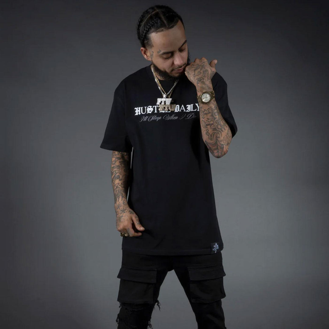 OE Sleep When I Die Ransom HW Tee (Black) New | Hasta Muerte