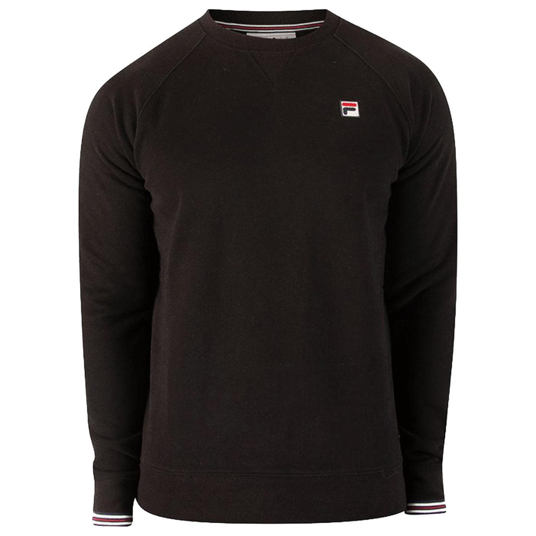 FILA Pozzi Crew Shirt (Black) | Urban Street Wear