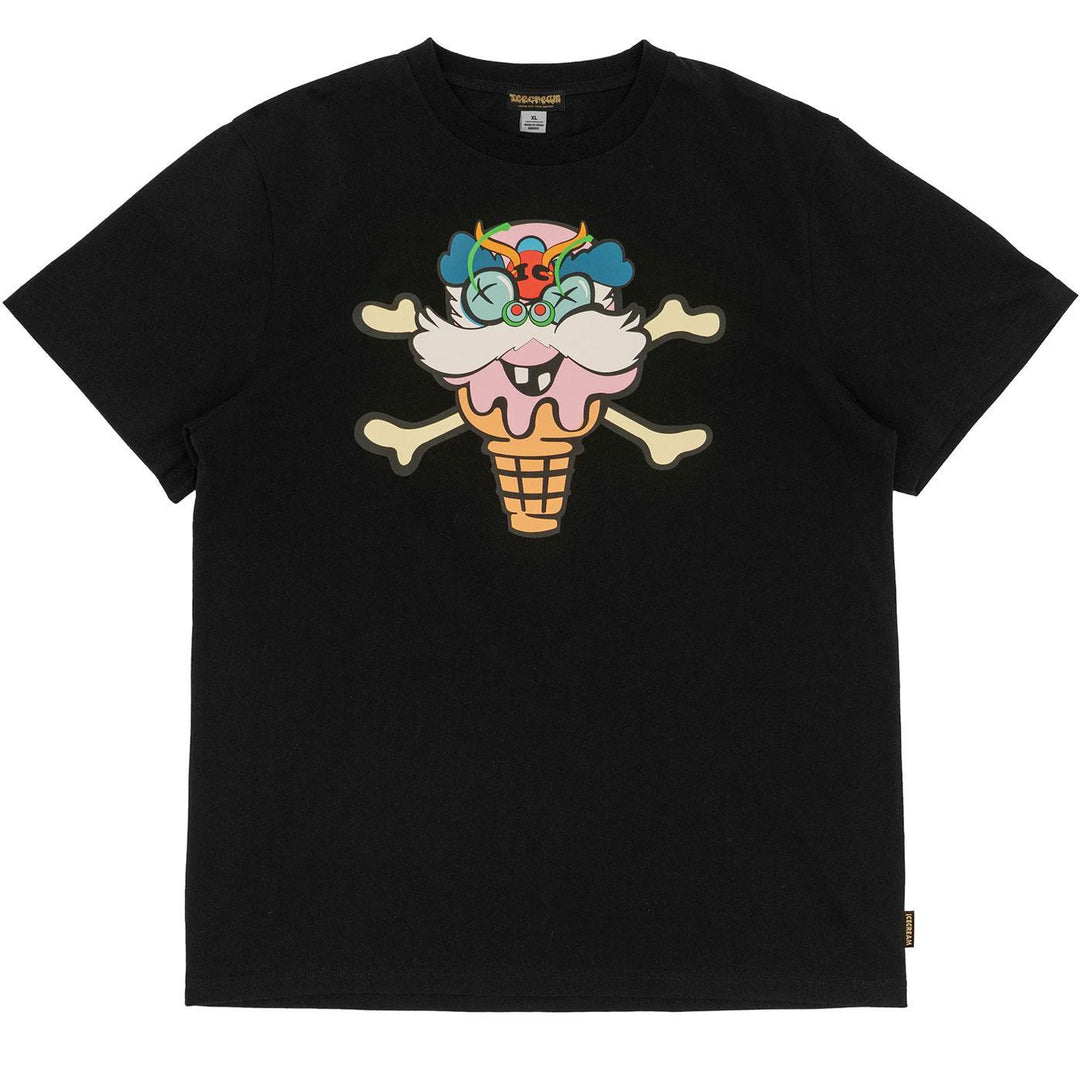 Lion Dance T-Shirt (Black) | Ice Cream