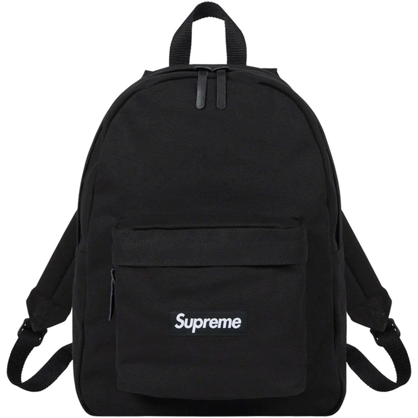 Supreme Canvas Backpack (Black) | Supreme NY – Urban Street Wear