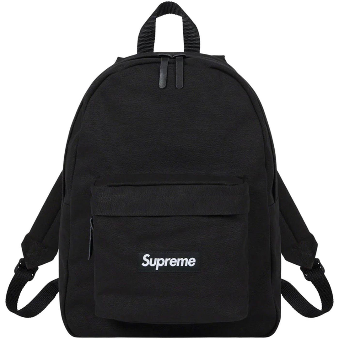 Supreme Canvas Backpack (Black) | Supreme NY