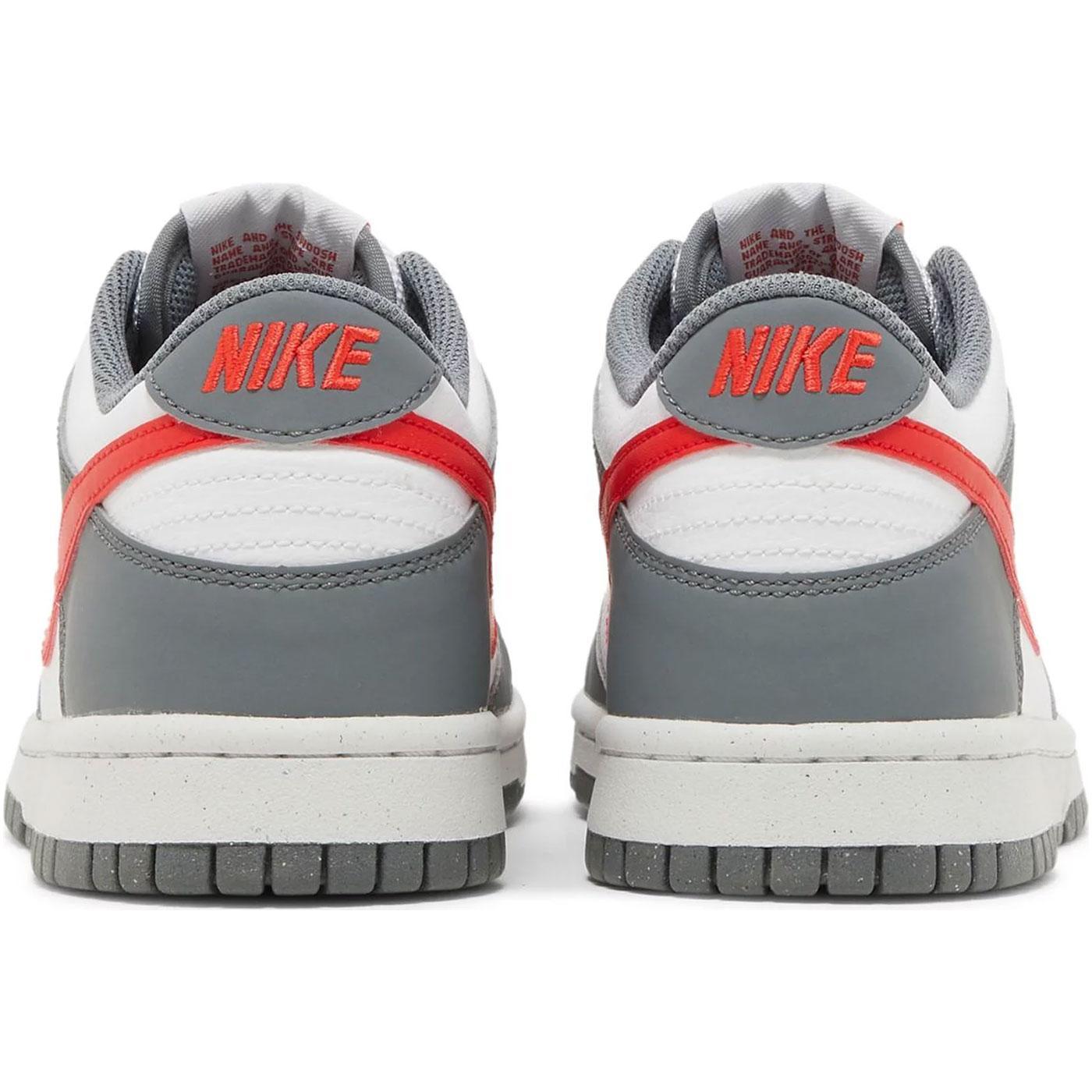 Nike buy Dunk Low Smoke Grey Light Crimson Youth 6/Womens 7.5