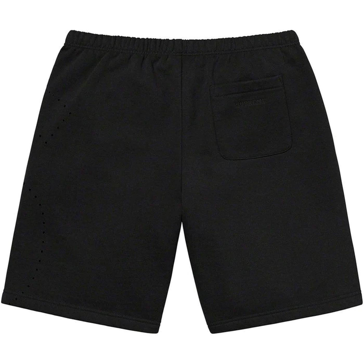 Supreme Laser Cut S Logo Sweatshort (Black)