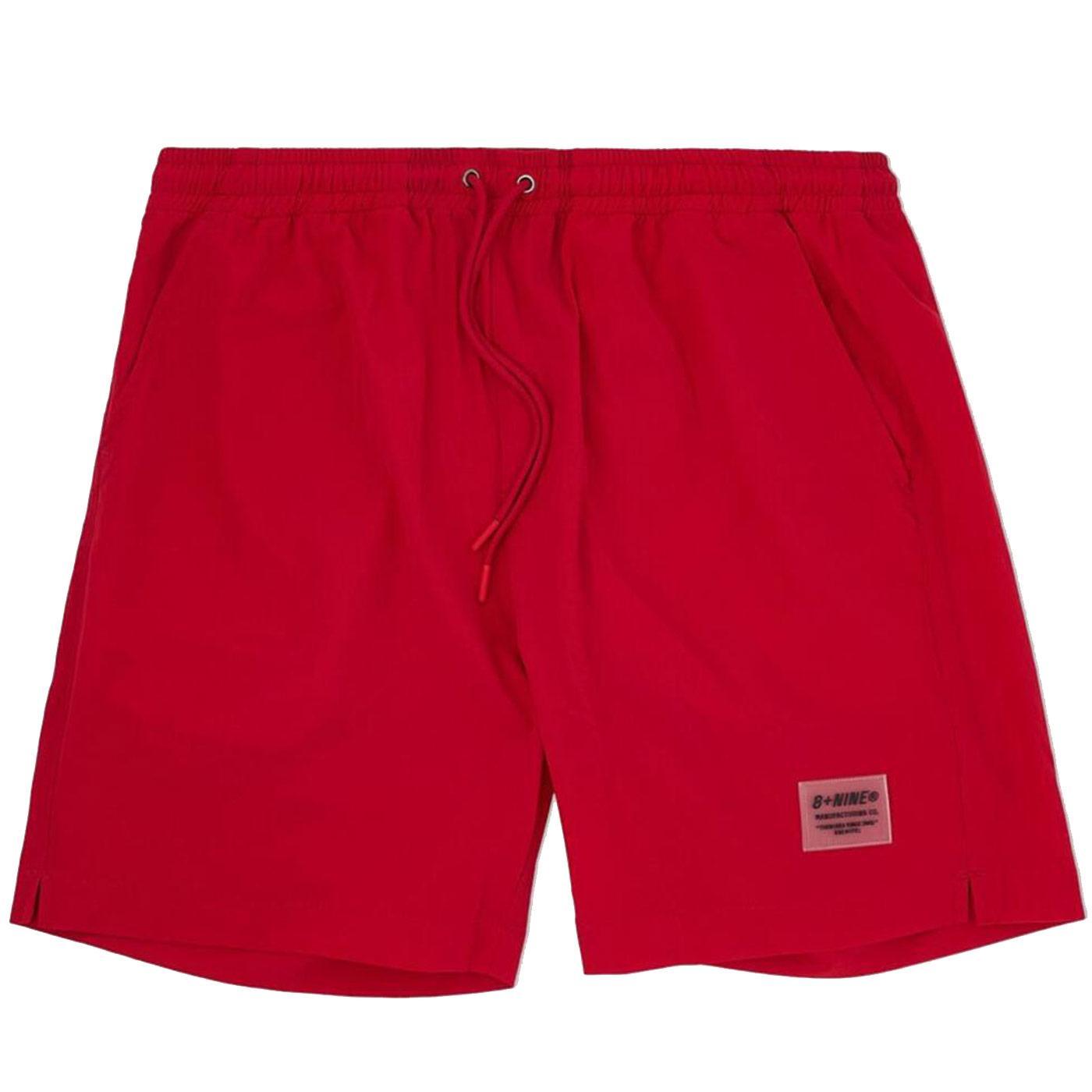 Vibe Shorts (Red) | 8&9 Clothing Co. 