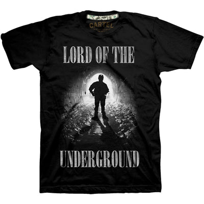 Lord of The Underground Tee (Black) | Cartel Life