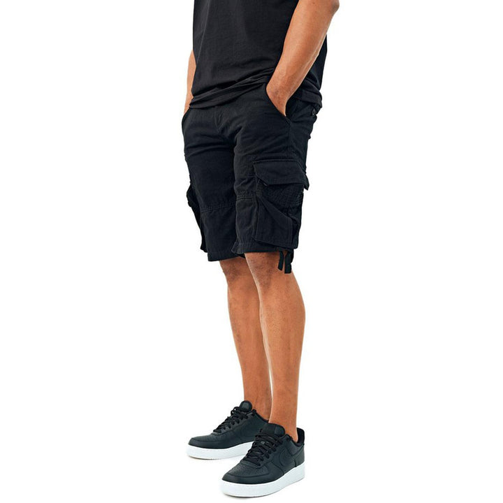 Bedrock Cargo Shorts (Black) Style | Jordan Craig