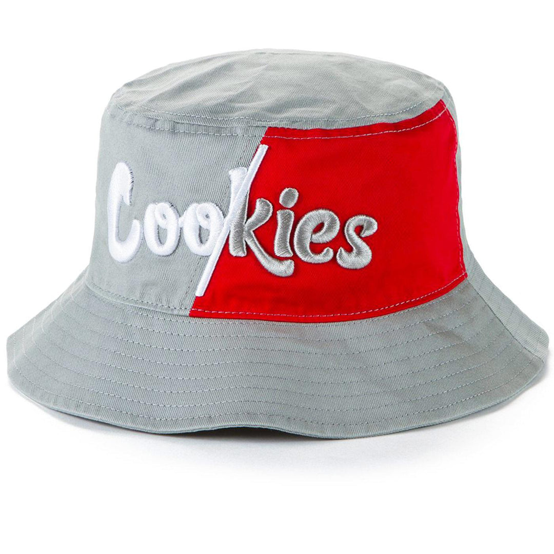 Changing Lanes Bucket Hat (Grey/Red)