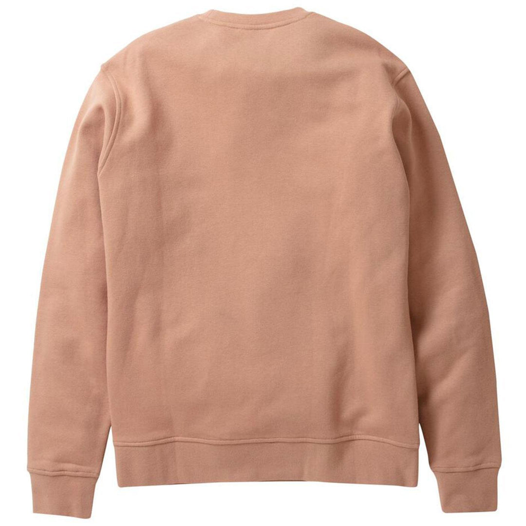 Broadway Washed Crewneck (Clay) Rear | Staple Pigeon