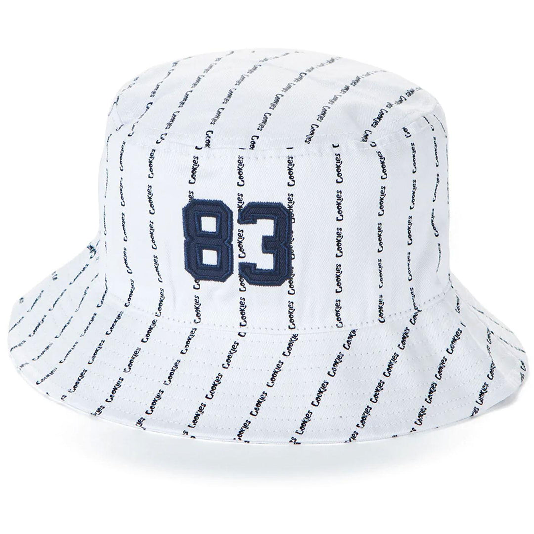 Puttin' In Work Bucket Hat (White) Rear | Cookies Clothing