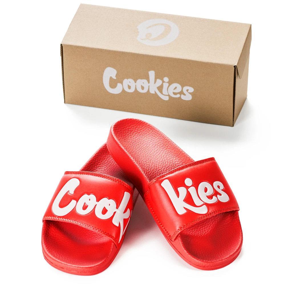 Cookies Original Logo Slides (Red) | Cookies Clothing